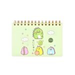 Weibo Little Dinosaur Spiral Notebook WB-95282 – Cute Cartoon Weekly Planner Desk Notebook for Students & Office