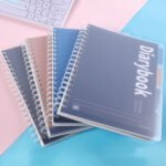Weibo B5 Spiral Diary Notebook with Divider Tabs – Office & School Writing Journal