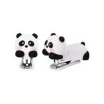 Weibo Panda Mini Stapler WB-8846 – Cute Animal Desktop Stapler with Smooth Press Design for School & Office