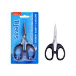 Weibo Student Safety Scissors with Stainless Steel Blades for School, Office, and Craft Use