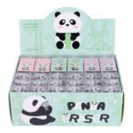 Weibo WB-3418 Cute Panda Slice Eraser Set – Cartoon Panda Soft Eraser for Kids School Stationery - Image 4