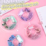 Weibo Compartment Storage Stationery Set WB-6613 - Office Supplies Organizer Set - Image 8