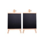 Weibo Mini Wooden Tabletop Easel WB-02036 - Portable Folding Tripod Display Stand for Small Canvas, Photos and Kids Art