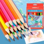 Weibo Premium Colored Pencils WB-9019-18 - 18 Pack Professional Artist Grade Colour Pencils for Drawing and Coloring - Image 8