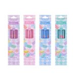 Weibo 2B Wooden Pencil with Cute Macaron Design – Smooth Writing Pencil for Students & Drawing