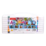 Weibo Acrylic Marker 36-Color Water-Based Paint Marker for Art, Craft, Illustration, and Multi-Surface Drawing