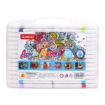 Weibo Acrylic Marker 60-Color Water-Based Paint Marker for Professional Art, Craft, Illustration, and Multi-Surface Drawing
