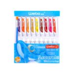 Weibo Watercolor Paint Set 18 Colors WB-5004-18 – Vibrant 12ml Watercolour Tubes for Kids & Beginners