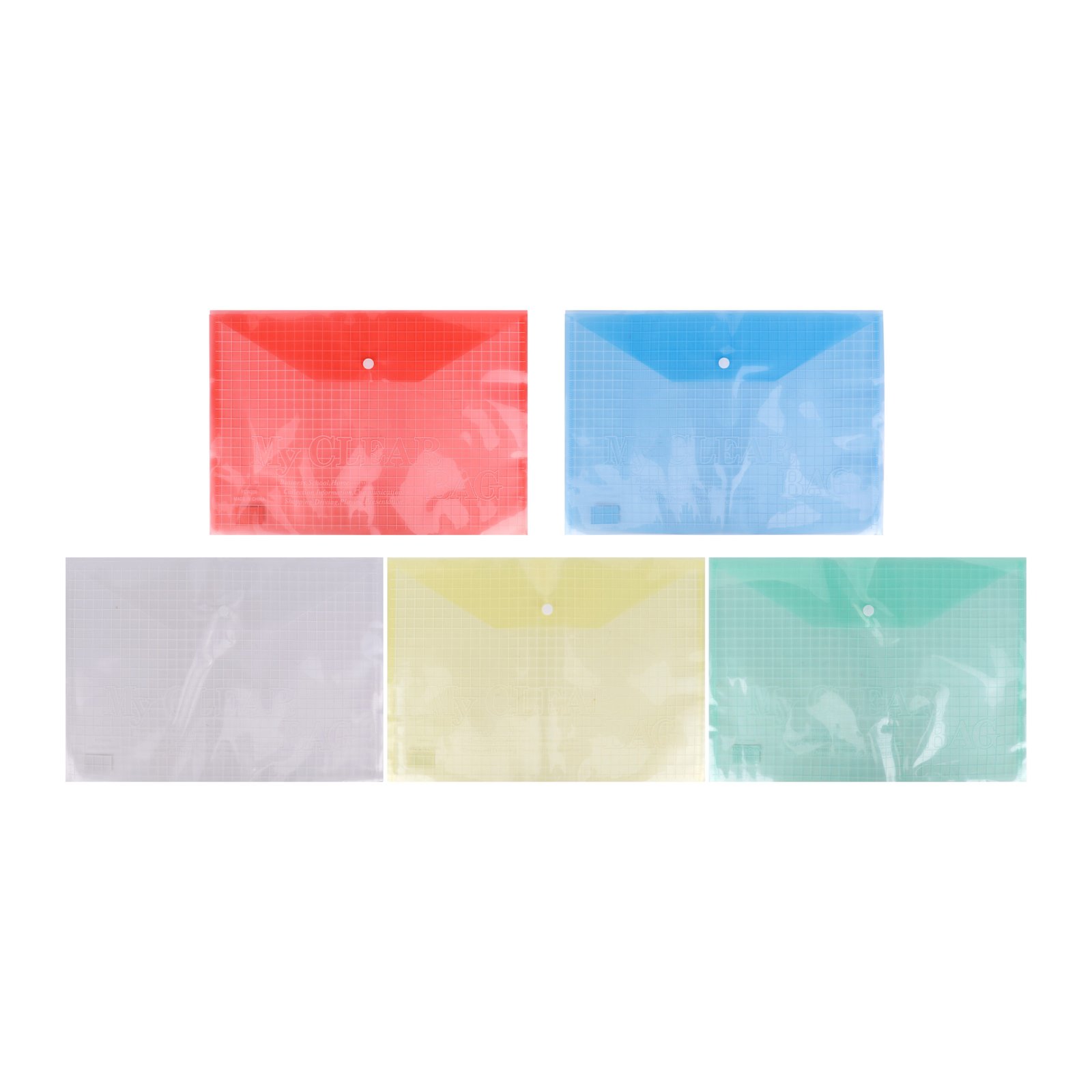 1 snap button folder