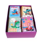 Weibo Cute Dinosaur Spiral Notebook with Colorful Tabs – Kids & Students Stationery - Image 4