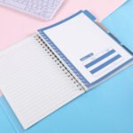 Weibo B5 Spiral Diary Notebook with Divider Tabs – Office & School Writing Journal - Image 4