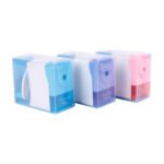 Weibo Manual Crank Pencil Sharpener with Shavings Box for Students - Image 4