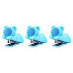 Weibo Cute Bear Mini Stapler WB-8847 – Cartoon Bear Desktop Stapler with Smooth Press for School & Office Use - Image 4