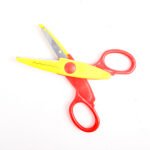 Weibo Student Craft Scissors WB-2160 – Colorful Zigzag & Wave Edge Safety Scissors for Kids Craft and School Projects - Image 4