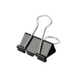 Weibo Binder Clips WB-111A (25mm) - Strong and Reliable Metal Clips for Office and School Use - Image 4