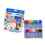 Weibo Color Oil Pastels WB-1211-24 - Vibrant 24 Colors Set for Kids and Student Art Activities - Image 4