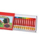 Weibo Oil Pastels 24 Colors WB-56017-24 - Smooth Rich Colours Hexagonal Crayons Set for Kids and Student Art Drawing - Image 4