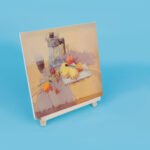 Weibo Mini Canvas with Wooden Easel Set WB-2020 - Portable Tabletop Painting Kit for Kids and Beginners - Image 4