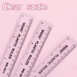Weibo 30cm Transparent Plastic Ruler WB-2611 - Clear Scale Straight Ruler for Students, Office and Drafting - Image 8