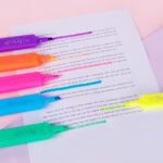 Weibo Fresh Fluorescent Highlighter Marker WB-101B - Vibrant Chisel Tip Highlighters for Students and Office Highlighting - Image 8