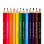 Weibo Premium 12 Color Pencils WB90121D - Vibrant Long-Lasting Colour Pencils Set for Students, Artists and Adult Coloring Books - Image 4
