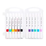 Weibo WB100512A Acrylic Marker Set – 12 Colors Permanent Acrylic Paint Markers for Multi-Surface Art & DIY - Image 4