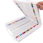 Weibo Acrylic Marker 80-Color Water-Based Paint Marker for Professional Art, Craft, Illustration, and Multi-Surface Drawing - Image 2