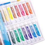 Weibo 24-Color Watercolor Paint Set 12ml Tubes for Kids & Beginners - Image 4