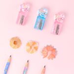 Weibo Cute Paw Crystal Pencil Sharpener for Kids & Students - Image 9