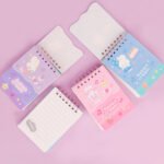 Weibo Rabbit Cream Cute Mini Spiral Notebook – Pastel Cartoon Memo Notebook for Students & Gifts - Image 3
