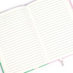 Weibo Cat’s Paw Elastic Band Notebook – Cute Cartoon A6 Lined Journal for School & Gifts - Image 4