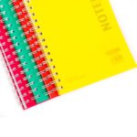 Weibo A5 Spiral Notebook with Translucent Cover – Ruled Pages for School & Office Use - Image 3