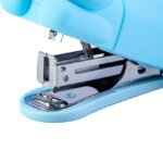 Weibo Cute Bear Mini Stapler WB-8847 – Cartoon Bear Desktop Stapler with Smooth Press for School & Office Use - Image 3
