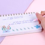 Weibo WB-5618 Black Ink Friction Erasable Gel Pen – Cute Ocean Series Removable Ink Pen for Students - Image 3