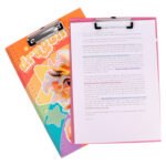 Weibo Cute Cartoon Dragon Clipboard WB-1288 - Adorable Writing Board with Clip for Kids and Students - Image 3