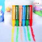 Weibo Hexagonal Oil Pastels WB-1212-36 - Vibrant 36 Colors Hexagonal Set for Kids and Student Art Drawing - Image 4