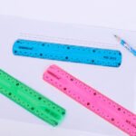 Weibo Soft Foldable Flexible Ruler WB-2613 - 20cm Bendable Transparent Plastic Ruler in Assorted Pastel Colors for Kids and Students - Image 4