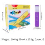 Weibo Fresh Fluorescent Highlighter Marker WB-101B - Vibrant Chisel Tip Highlighters for Students and Office Highlighting - Image 7