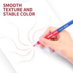 Weibo Jumbo Colored Pencils WB-9093 - 24 Color Set Thick Grip Triangular Jumbo Colour Pencils for Kids and Students Drawing - Image 4