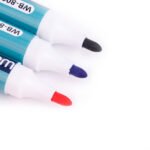 Weibo WB-8008A-4 Whiteboard Marker 4PCS Set – Easy Erase Dry Erase Markers for Office, School & Meetings - Image 3