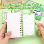 Weibo Panda Cute Spiral Notebook with Gold Coil & Index Tabs – Thick Paper Cartoon Notebook - Image 5