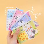 Weibo Messy Cat Bubble Tea Cute Spiral Notebook with Index Tabs – Thick Paper Cartoon Notebook for Students - Image 7