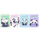Weibo Cute Panda Elastic Band Notebook – A6 Cartoon Lined Journal for Students & Gifts - Image 2