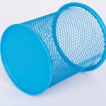 Weibo Metal Mesh Pen Holder Desk Organizer Cup for Office, School & Home Use - Image 2