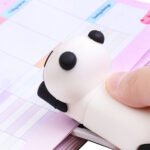 Weibo Panda Mini Stapler WB-8846 – Cute Animal Desktop Stapler with Smooth Press Design for School & Office - Image 2