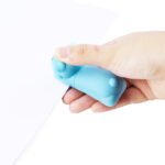 Weibo Cute Bear Mini Stapler WB-8847 – Cartoon Bear Desktop Stapler with Smooth Press for School & Office Use - Image 2