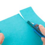 Weibo Heavy-Duty Snap-Off Utility Knife WB-2085 – 18mm Professional Box Cutter with Blade Snapper for Warehouse & Industrial Use - Image 2