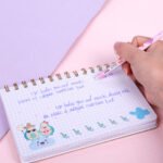 Weibo WB-5618 Black Ink Friction Erasable Gel Pen – Cute Ocean Series Removable Ink Pen for Students - Image 2