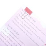 School & Office Colored Binder Clips WB-2515 - Vibrant and Functional Clips for Office and School Use - Image 2