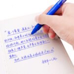 Weibo Gel Ink Pen - 0.7mm, Smooth Writing, Blue Ink - Image 2